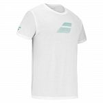 Babolat Exercise Big Flag Tee White